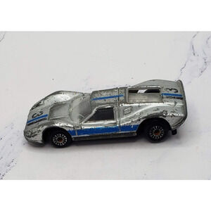 Zylmex Zee D53 Ford MK IV GT Silver Black Blue #3 Hong Kong Diecast Car 1:64
